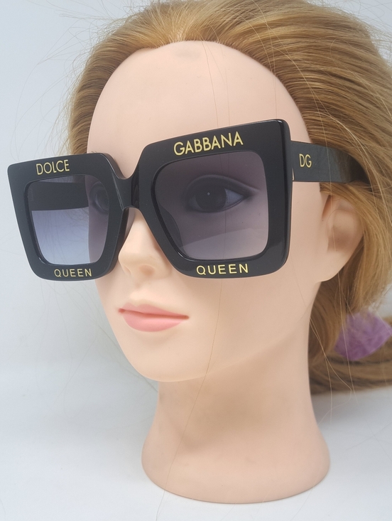 Dolce & Gabbana Accessories - Dolce & Gabbana Women's Sunglasses Oversized Square Queen DG4328 52-24-135